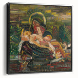 Expressionist Art - Pietà Abstract Expressionism Wall Art for Sale