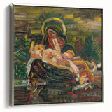 Expressionist Art - Pietà Abstract Expressionism Wall Art for Sale