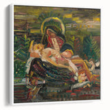 Expressionist Art - Pietà Abstract Expressionism Wall Art for Sale