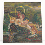 Expressionist Art - Pietà Abstract Expressionism Wall Art for Sale