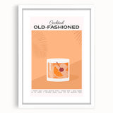 Abstract art print featuring swirling blue and white patterns on a framed white mat, ideal for dining room decor.