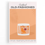 Large black and white stretched canvas depicting various kitchen utensils, ideal for kitchen wall art.