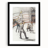 Impressionist Circus Wall Art - Toulouse-Lautrec's Acrobats Print
