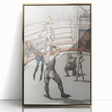 Impressionist Circus Wall Art - Toulouse-Lautrec's Acrobats Print