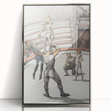 Impressionist Circus Wall Art - Toulouse-Lautrec's Acrobats Print