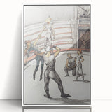 Impressionist Circus Wall Art - Toulouse-Lautrec's Acrobats Print