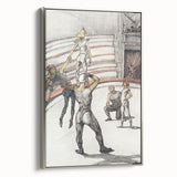 Impressionist Circus Wall Art - Toulouse-Lautrec's Acrobats Print