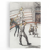 Impressionist Circus Wall Art - Toulouse-Lautrec's Acrobats Print
