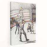 Impressionist Circus Wall Art - Toulouse-Lautrec's Acrobats Print