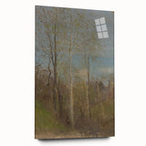 Spring Motif - Tranquil Landscape Wall Art in Soft, Earthy Tones