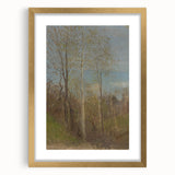 Spring Motif - Tranquil Landscape Wall Art in Soft, Earthy Tones
