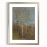 Spring Motif - Tranquil Landscape Wall Art in Soft, Earthy Tones