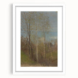 Spring Motif - Tranquil Landscape Wall Art in Soft, Earthy Tones