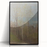 Spring Motif - Tranquil Landscape Wall Art in Soft, Earthy Tones