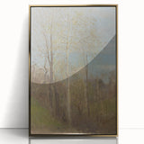 Spring Motif - Tranquil Landscape Wall Art in Soft, Earthy Tones