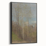 Spring Motif - Tranquil Landscape Wall Art in Soft, Earthy Tones