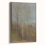 Spring Motif - Tranquil Landscape Wall Art in Soft, Earthy Tones