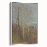 Spring Motif - Tranquil Landscape Wall Art in Soft, Earthy Tones