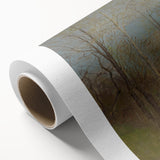 Spring Motif - Tranquil Landscape Wall Art in Soft, Earthy Tones