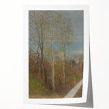 Spring Motif - Tranquil Landscape Wall Art in Soft, Earthy Tones