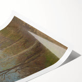 Spring Motif - Tranquil Landscape Wall Art in Soft, Earthy Tones