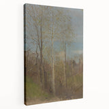 Spring Motif - Tranquil Landscape Wall Art in Soft, Earthy Tones