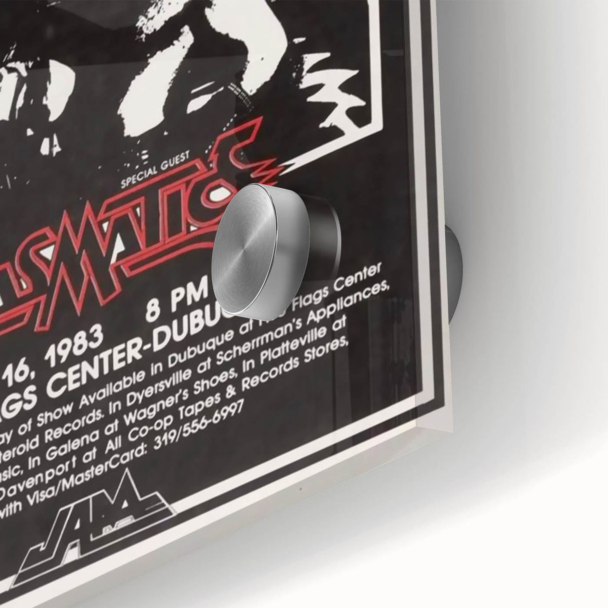 KISS Retro Wall Art Vintage Prints Black and White Poster