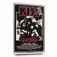 KISS Retro Wall Art Vintage Prints Black and White Poster