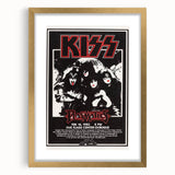 KISS Retro Wall Art Vintage Prints Black and White Poster