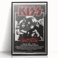 KISS Retro Wall Art Vintage Prints Black and White Poster