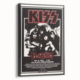 KISS Retro Wall Art Vintage Prints Black and White Poster