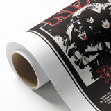 KISS Retro Wall Art Vintage Prints Black and White Poster