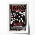KISS Retro Wall Art Vintage Prints Black and White Poster
