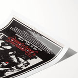 KISS Retro Wall Art Vintage Prints Black and White Poster