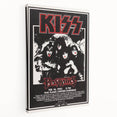 KISS Retro Wall Art Vintage Prints Black and White Poster