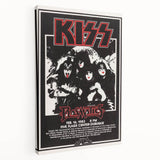 KISS Retro Wall Art Vintage Prints Black and White Poster