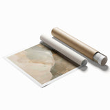 Elegant Dining Room Art Prints - Neutral Mountain Landscape