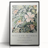 Framed abstract floral artwork in vibrant colors, featuring intricate designs on a black background, perfect for modern home decor or office spaces.