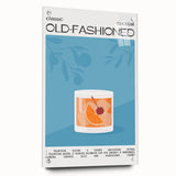 Large abstract wall art on acrylic glass depicting vibrant, swirling colors, ideal for dining room ambiance.