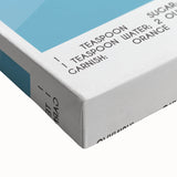 Large art depicting a black and white landscape painting on stretched canvas, suitable for bedroom wall decor.