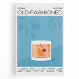 Black and white stretched canvas featuring assorted kitchen utensils, ideal for kitchen wall art.