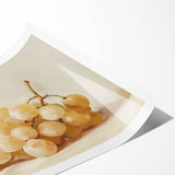 Extra large wall art featuring line art flowers in black on a white background, ideal for large living room wall decor.