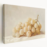 Large canvas print featuring an assortment of fruits in vibrant colors, ideal for kitchen wall art.