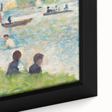 Impressionist Landscape Wall Art - Horse and Boats by Seurat Print
