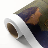 The Children's Meal - Cozy Modern Wall Art with Family Scene in Warm Tones