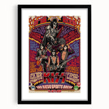 KISS Retro Wall Art Vintage Prints 70s & 80s Rock Poster