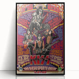 KISS Retro Wall Art Vintage Prints 70s & 80s Rock Poster