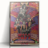 KISS Retro Wall Art Vintage Prints 70s & 80s Rock Poster