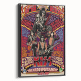 KISS Retro Wall Art Vintage Prints 70s & 80s Rock Poster