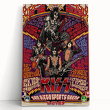 KISS Retro Wall Art Vintage Prints 70s & 80s Rock Poster